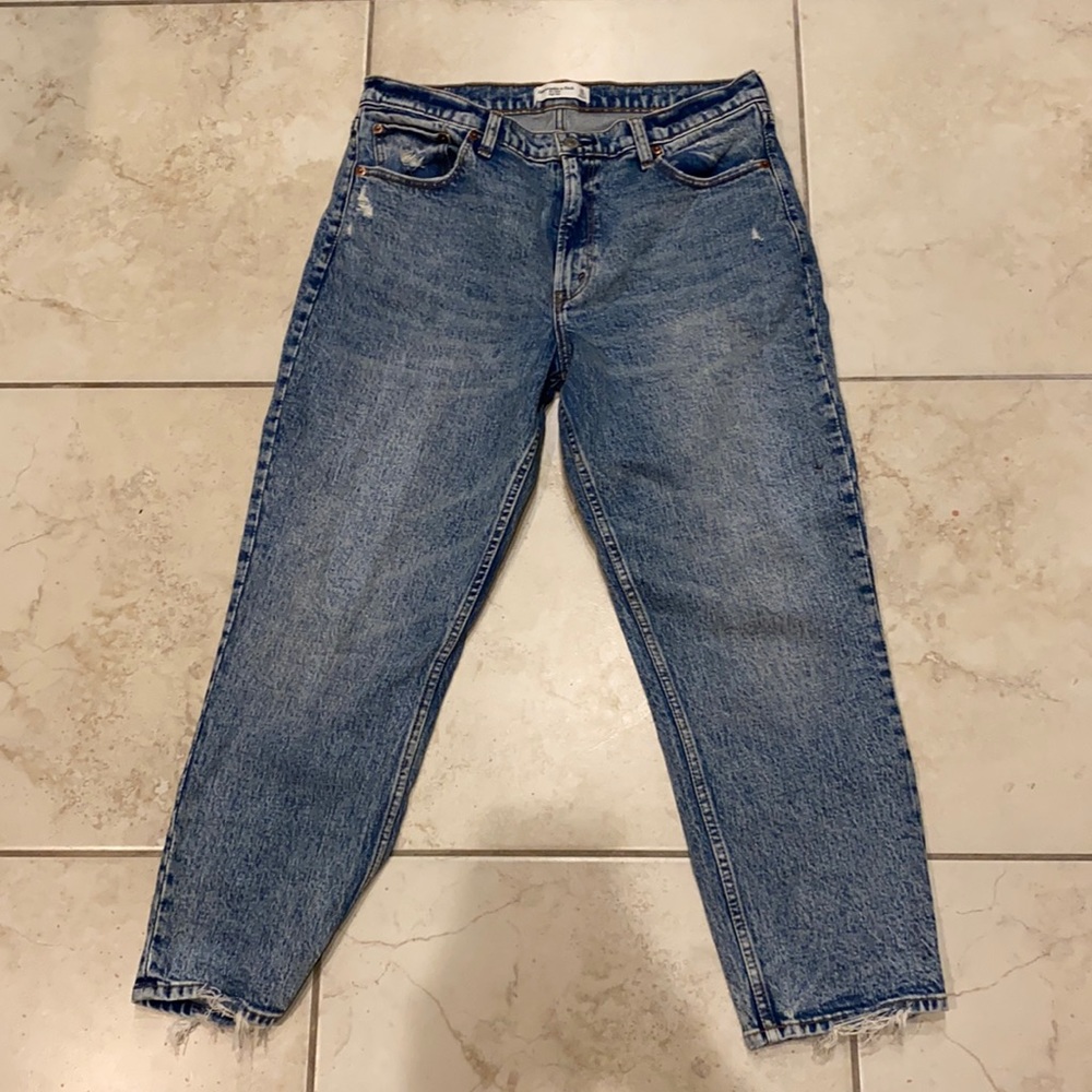 Abercrombie & Fitch mom jeans